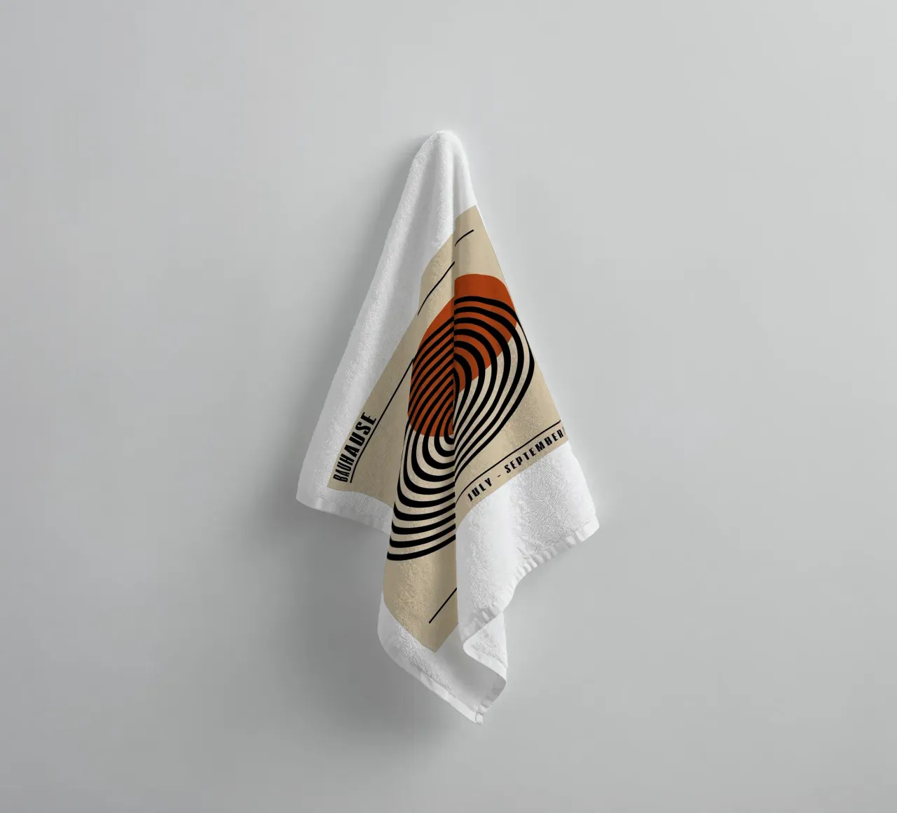 Bauhaus 1923 asciugamano da bagno da Narciso