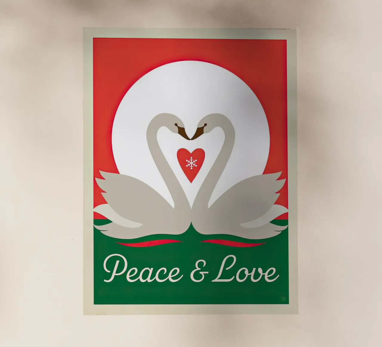 Pace e amore (Swans) pellicola backlit da muench benjamin