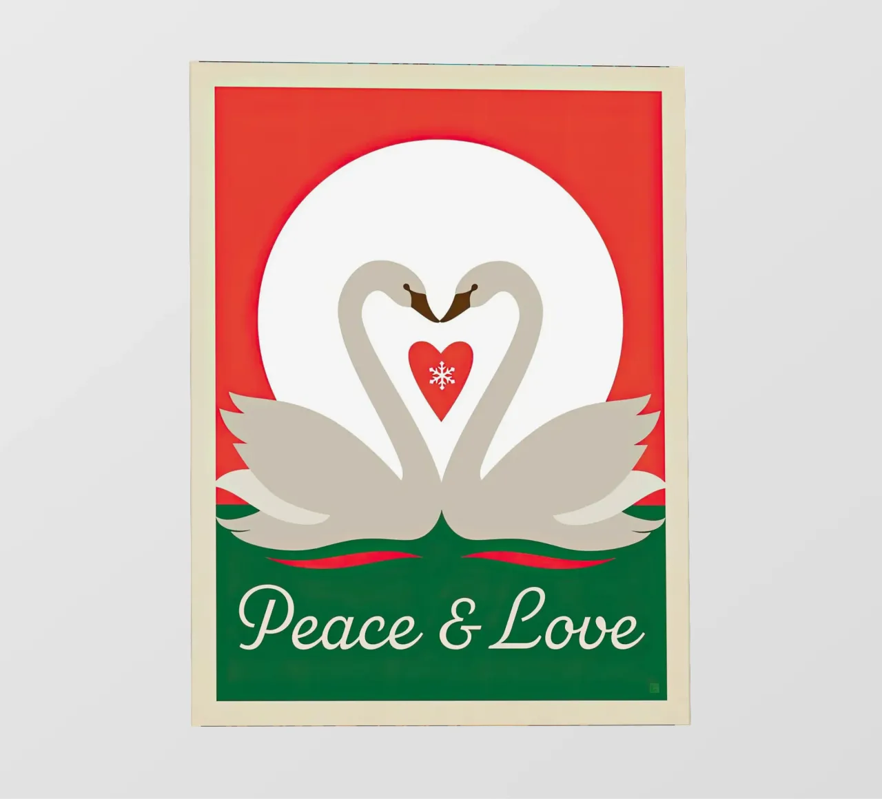 Pace e amore (Swans) pellicola backlit da muench benjamin