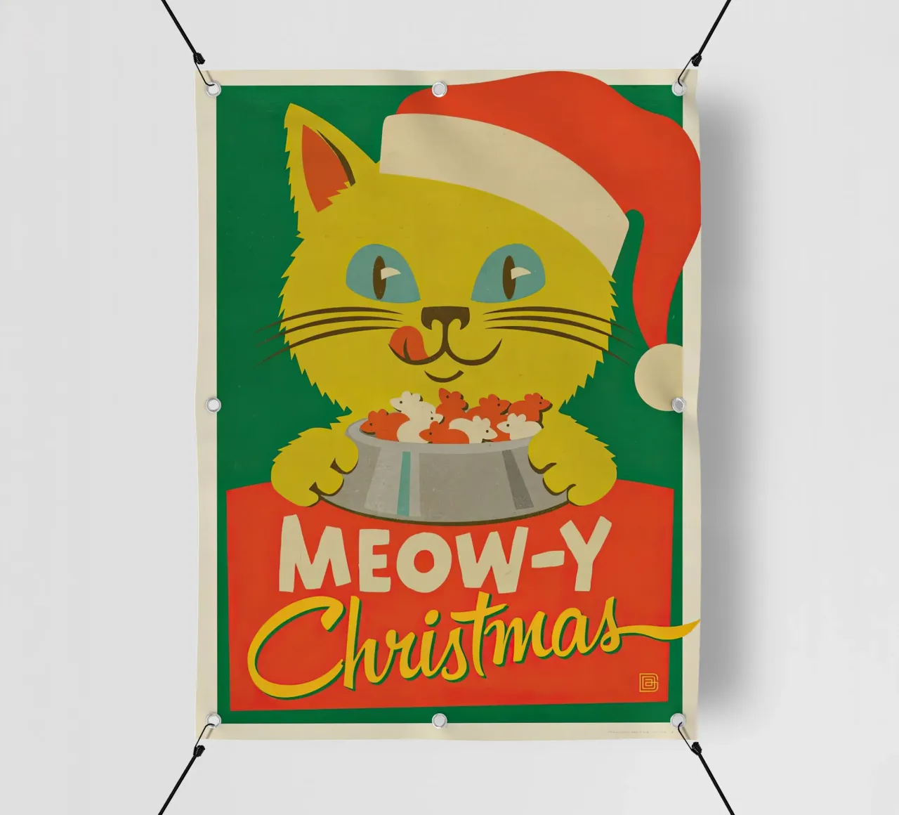 Natale a portata di mano telo in pvc da muench benjamin