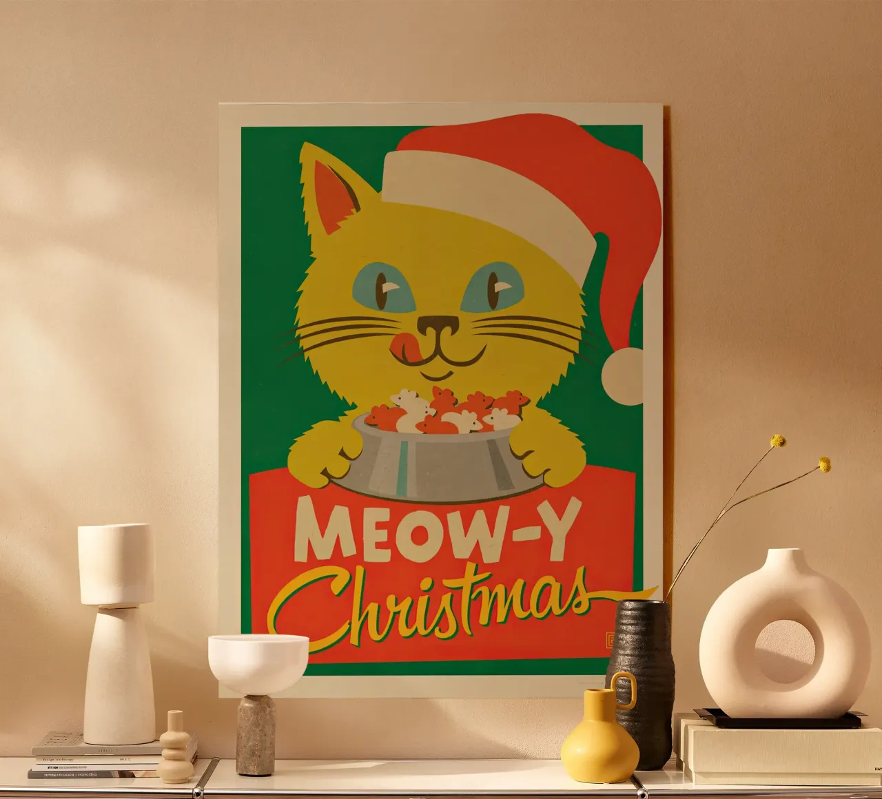 Natale a portata di mano plexiglass da muench benjamin