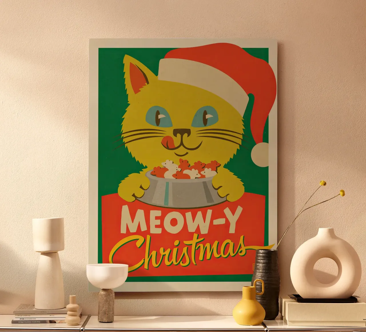 Natale a portata di mano alluminio dibond da muench benjamin