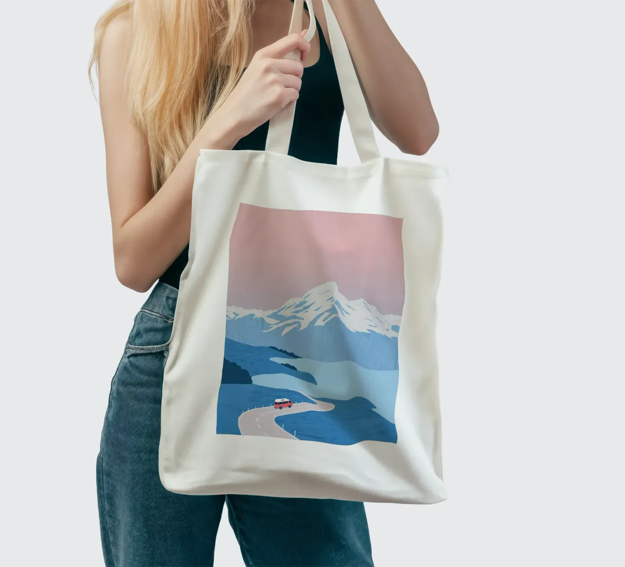 Travel tote bag by Katinka Reinke