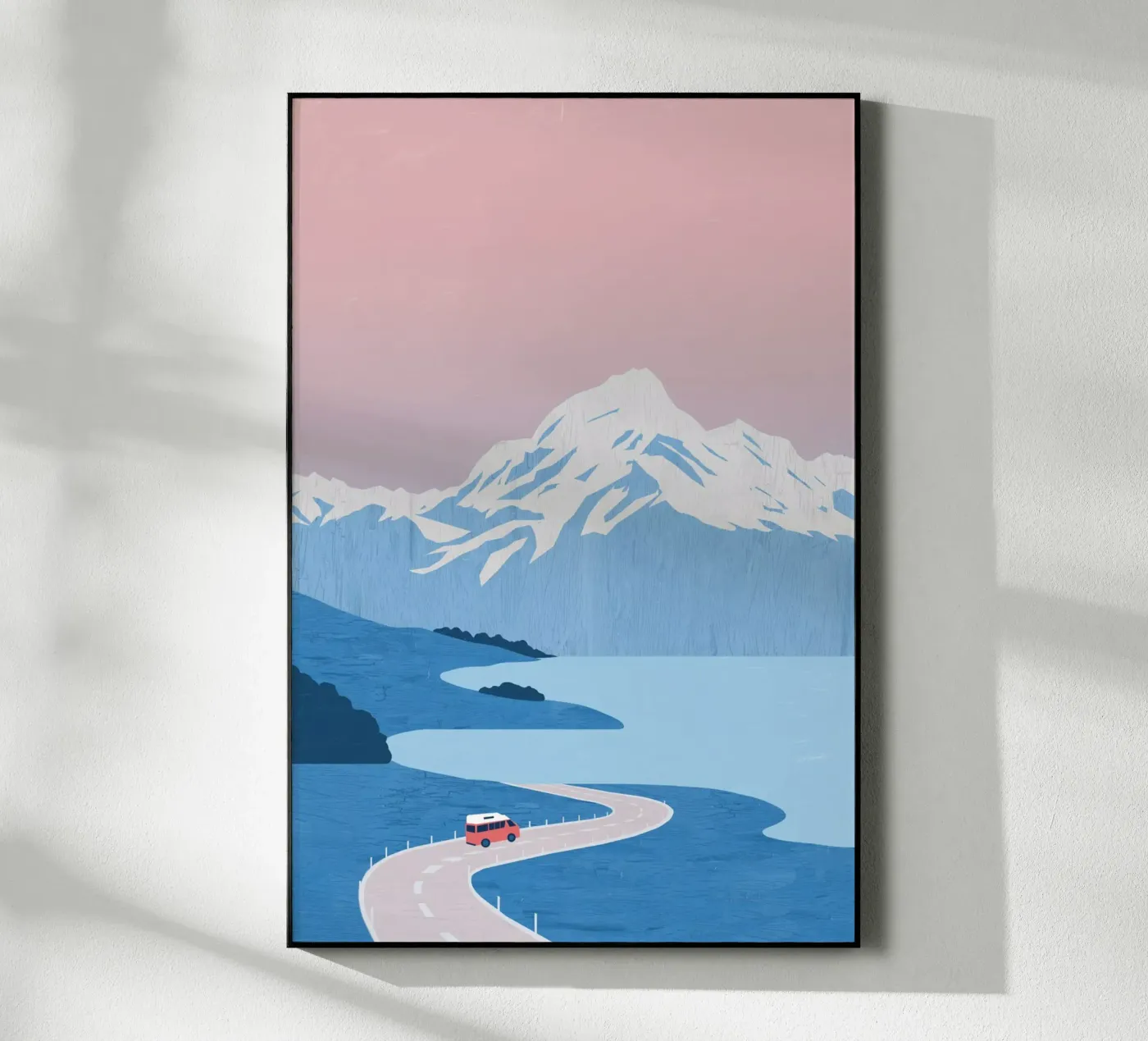 Reisen Acryl-Glas von Katinka Reinke