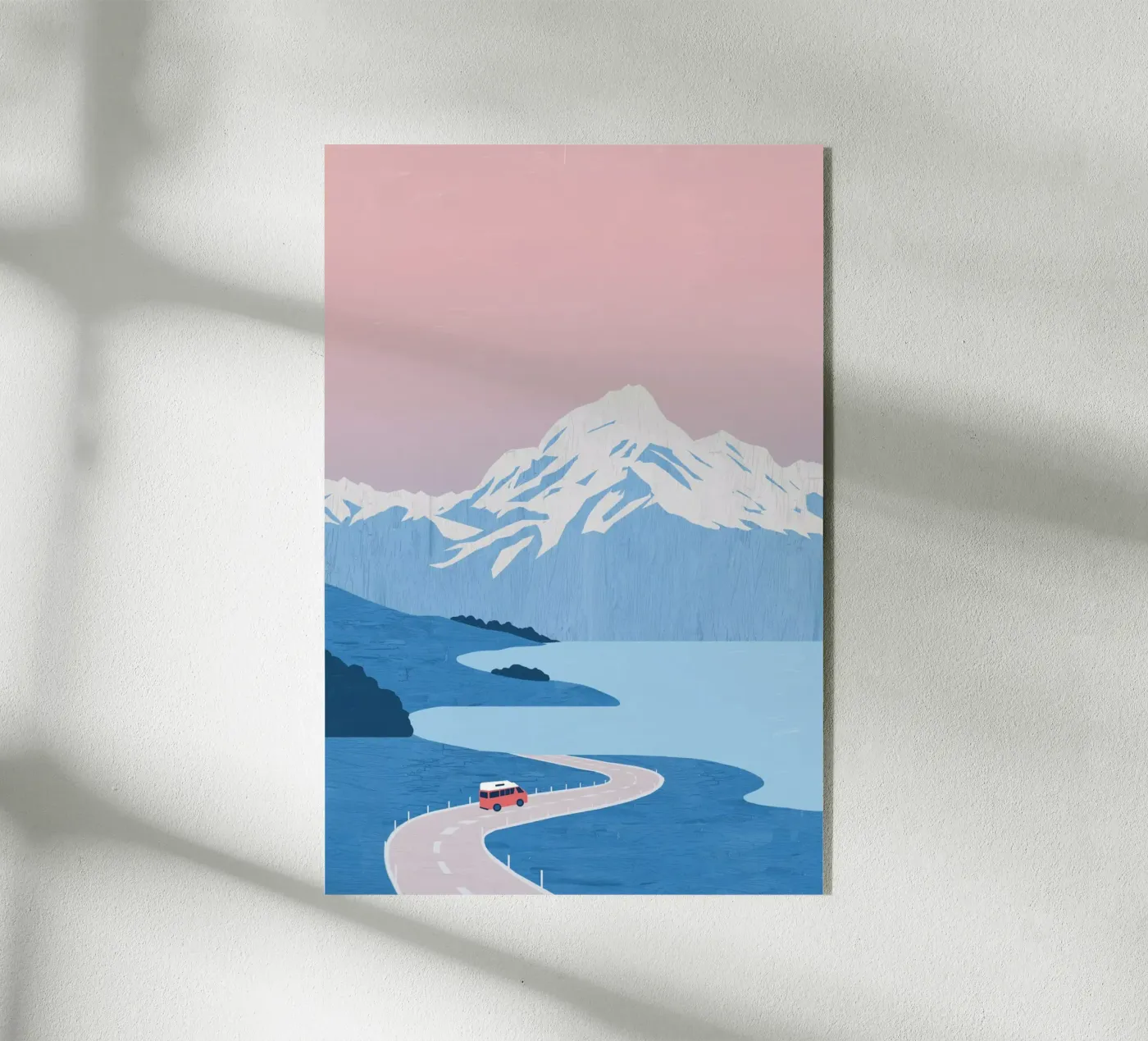 Reisen Acryl-Glas von Katinka Reinke