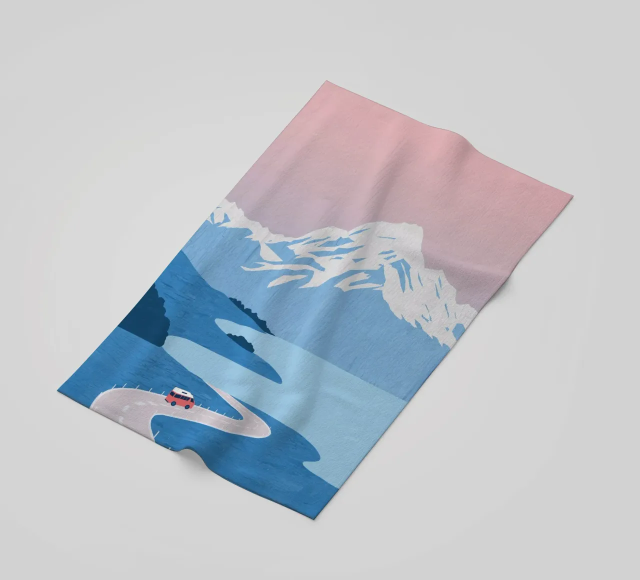 Travel beach towel by Katinka Reinke
