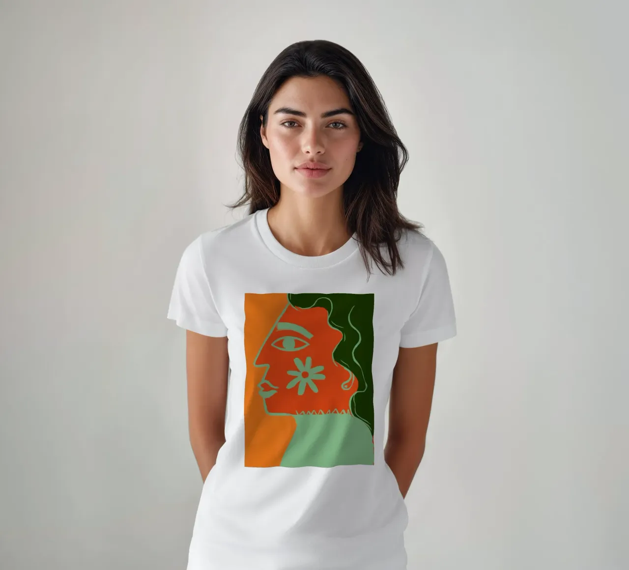 Terra Cotta Muse t-shirt da Line Fable