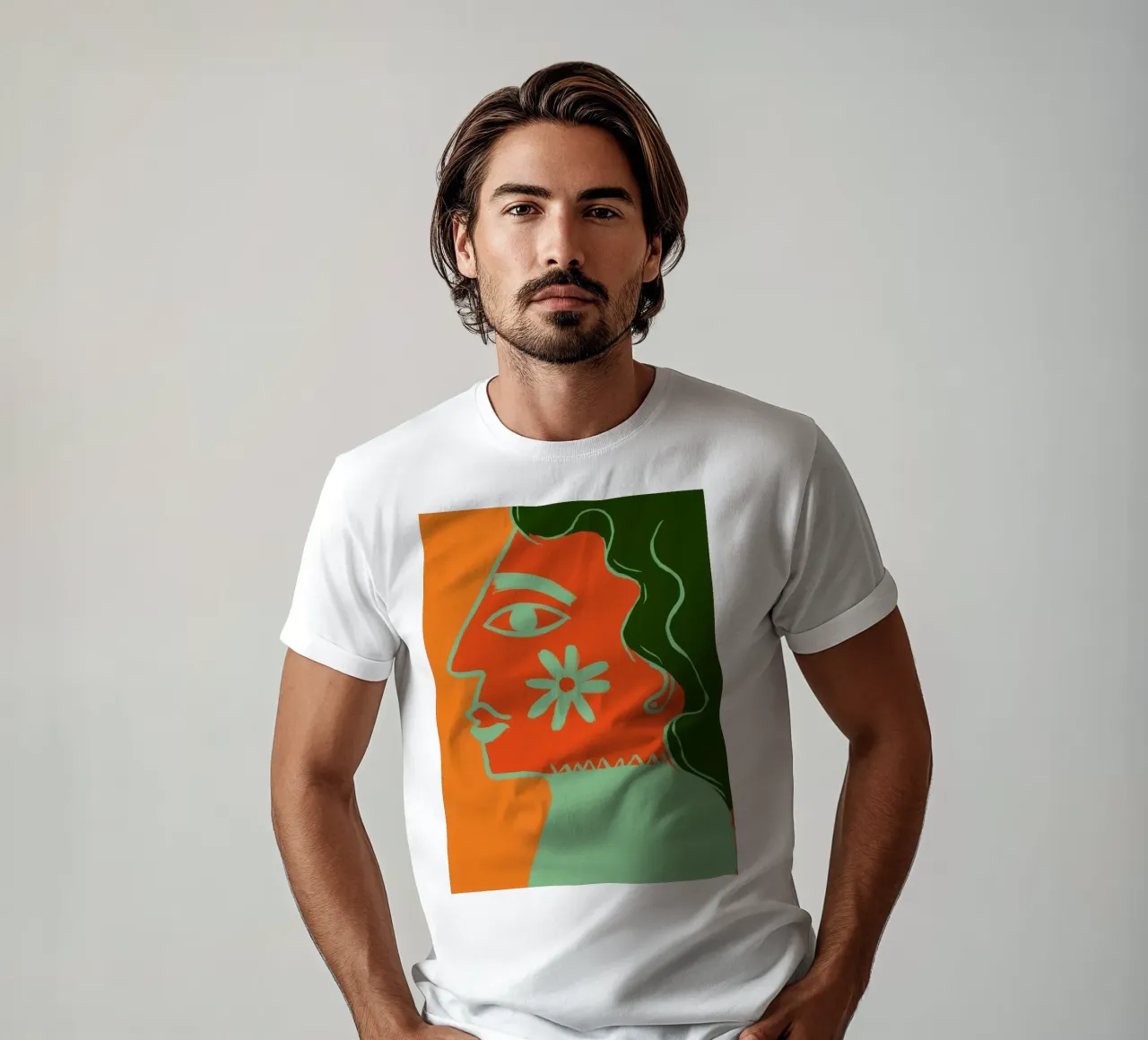 Terra Cotta Muse t-shirt da Line Fable
