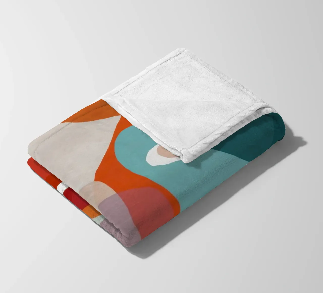 Ritratto di bellezza frammentata coperta in pile da Thistle Bloom