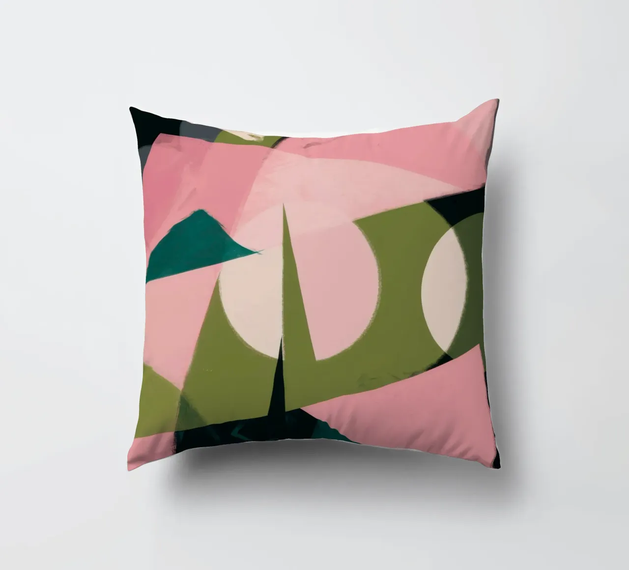Frammento geometrico astratto cuscino da Line Fable