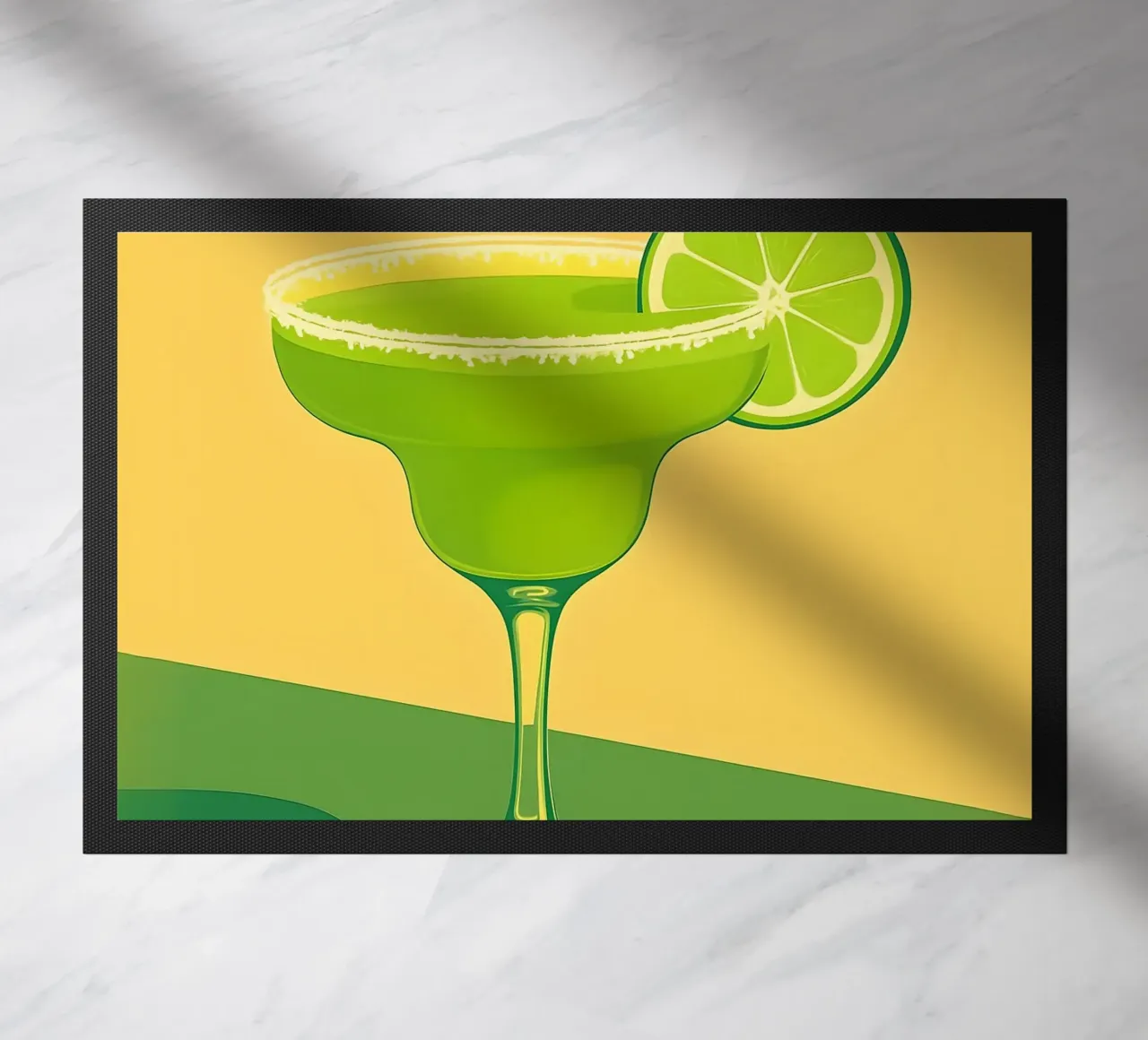 Margarita Tequila & Lime Cocktail Illustration zerbino da 🥝 KIWI STORE