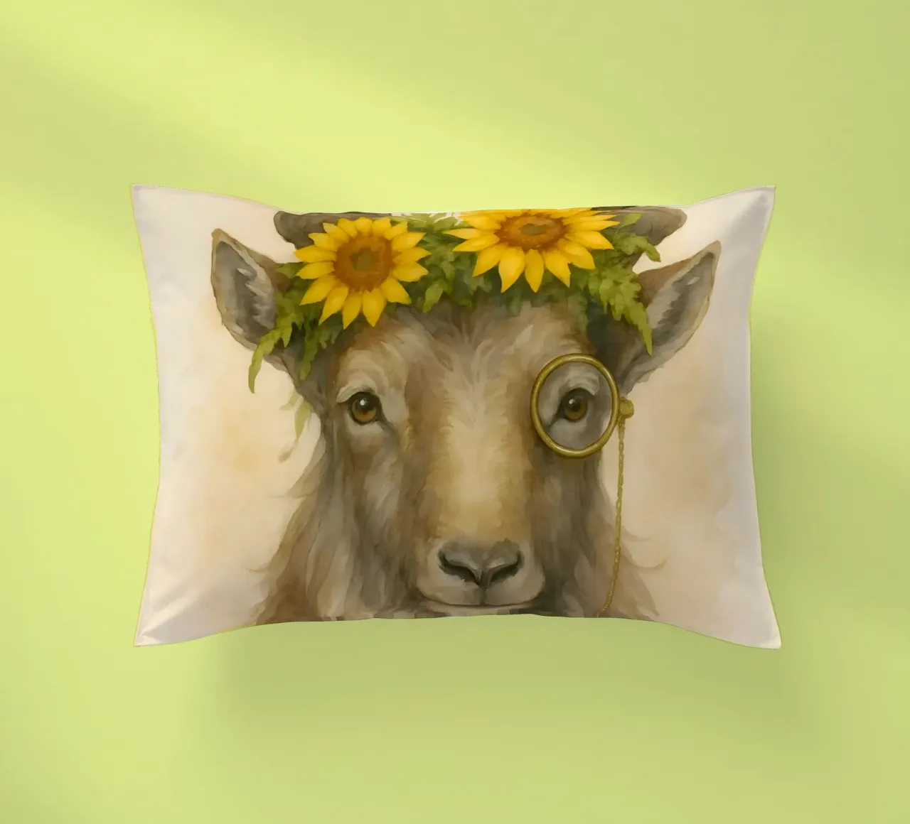 Sunbeam Sage : La chèvre noble coussin de Graceful Desine