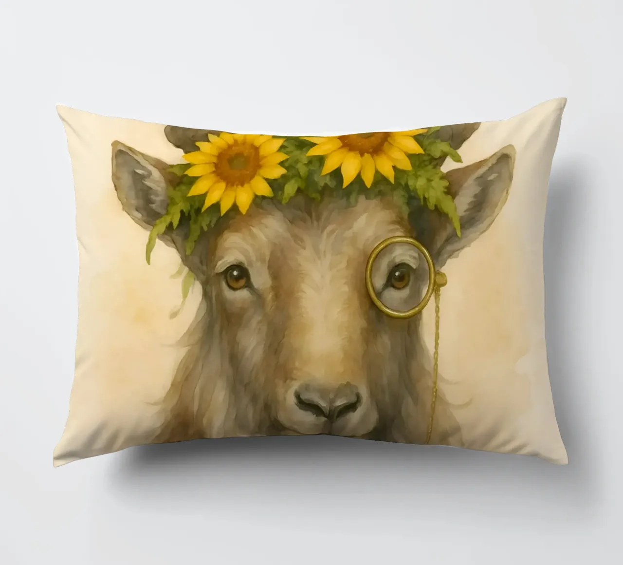 Sunbeam Sage : La chèvre noble coussin de Graceful Desine