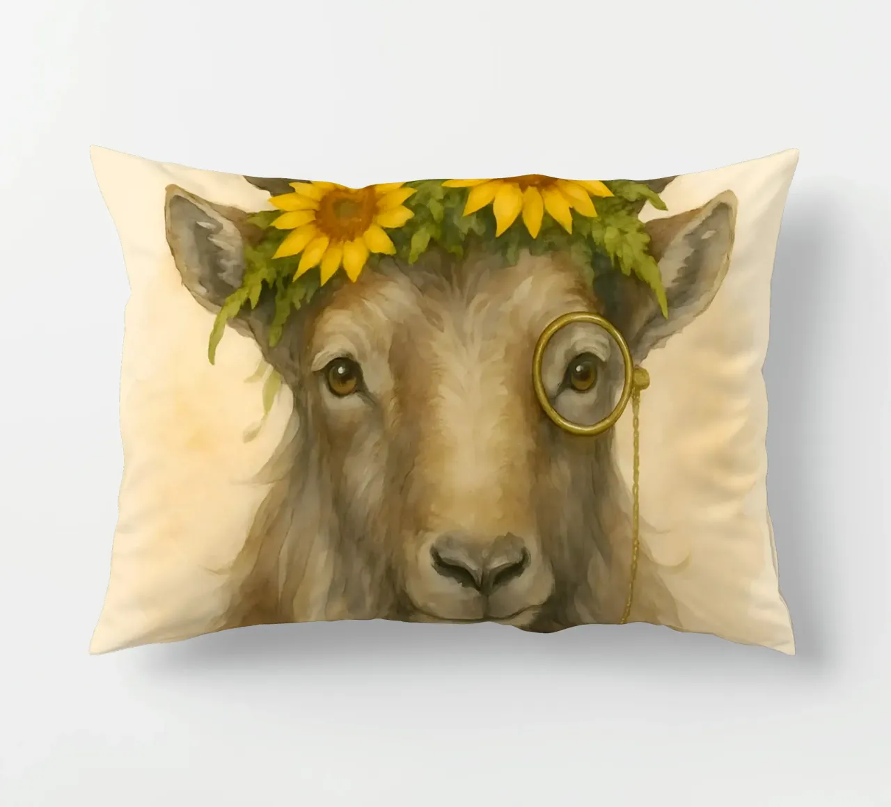 Sunbeam Sage : La chèvre noble coussin de Graceful Desine