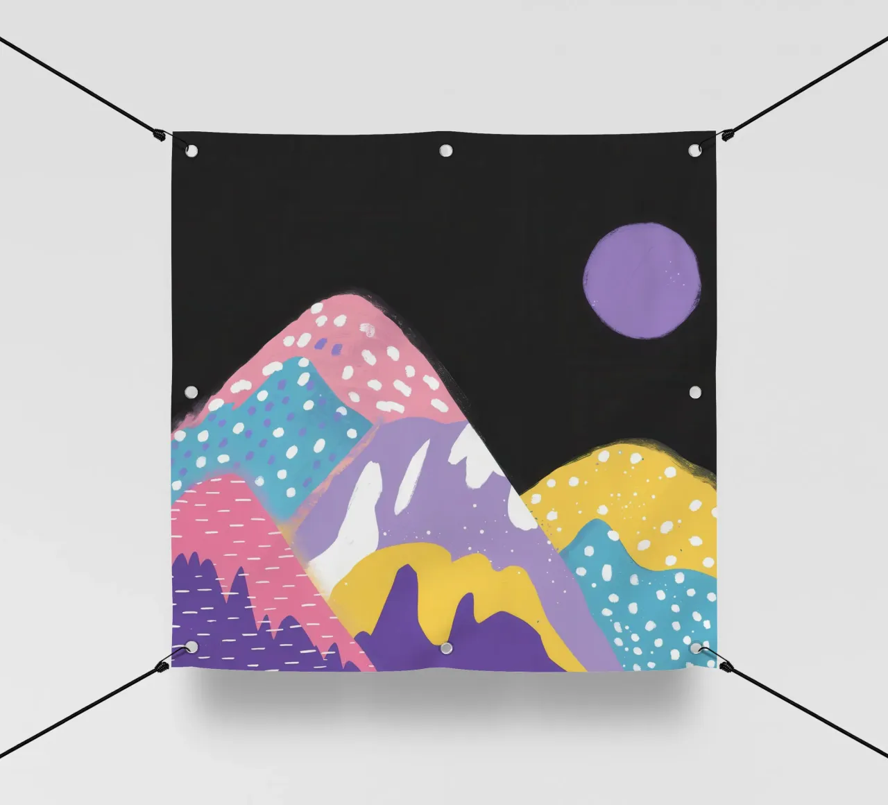 Picco del Monte Lunare telo in pvc da Lunar Valentina