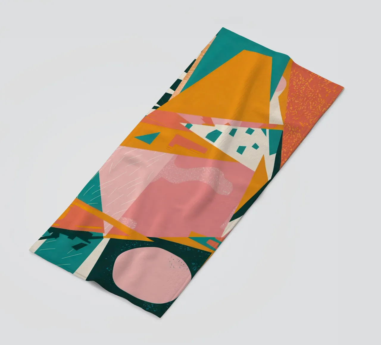 Collage Sole infranto telo mare da Obs Canvas