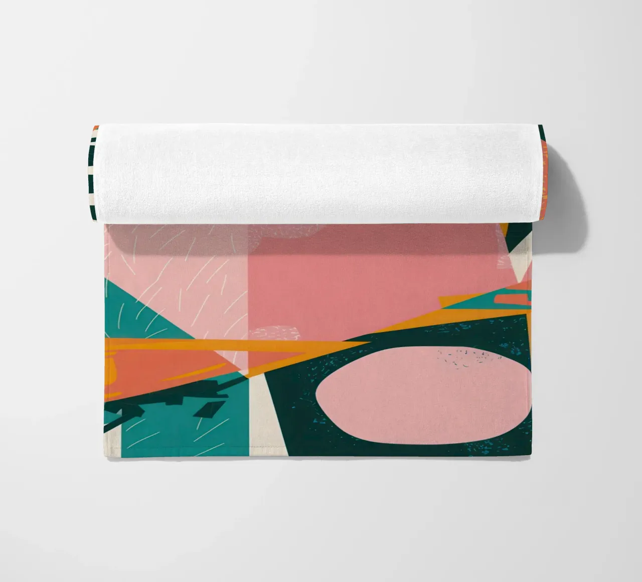 Collage Sole infranto telo mare da Obs Canvas