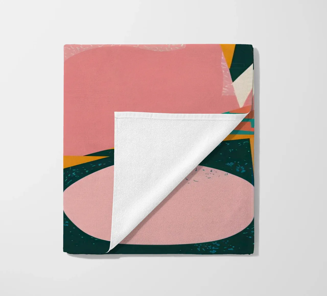 Collage Sole infranto telo mare da Obs Canvas