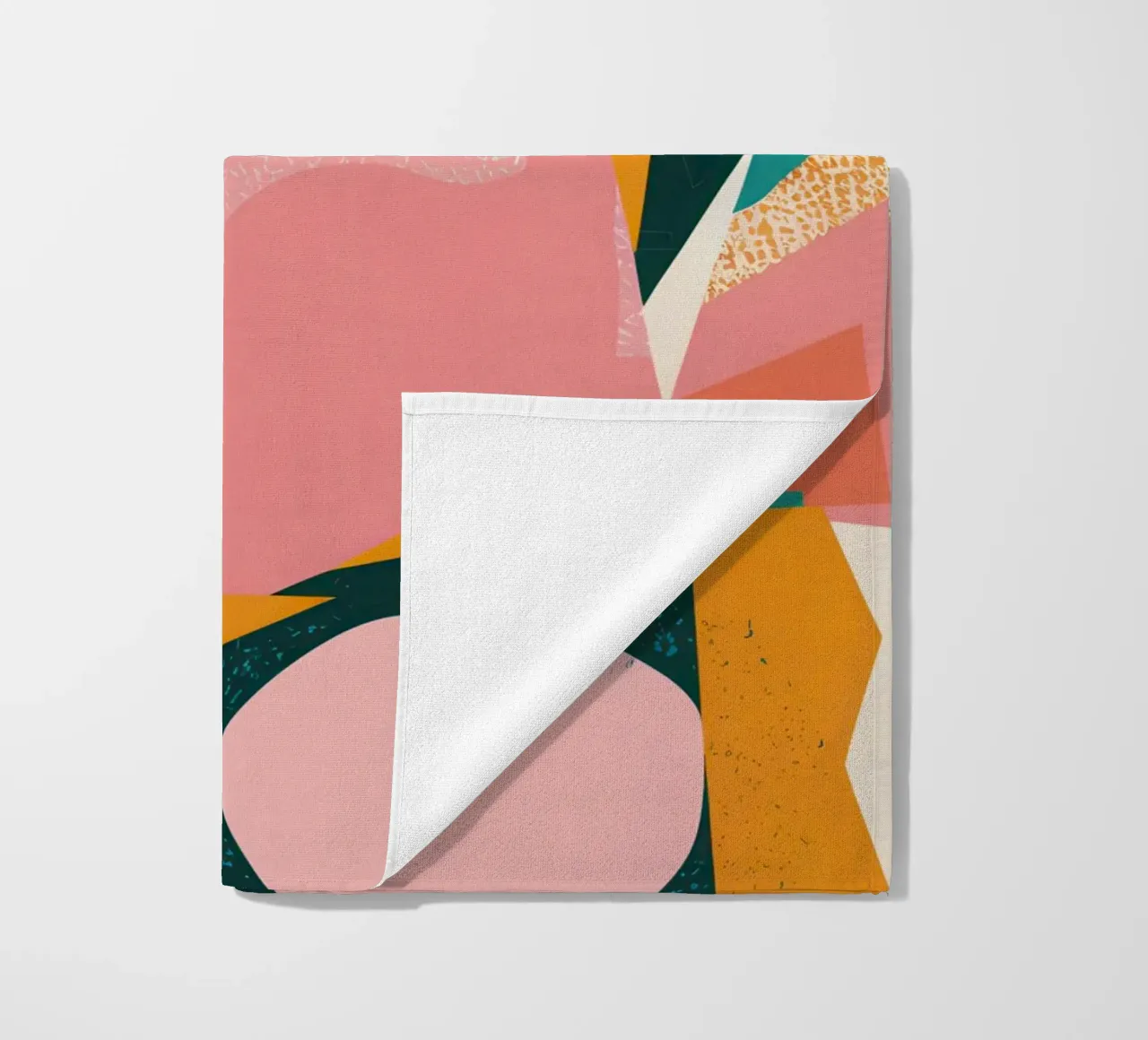 Collage Sole infranto telo mare da Obs Canvas