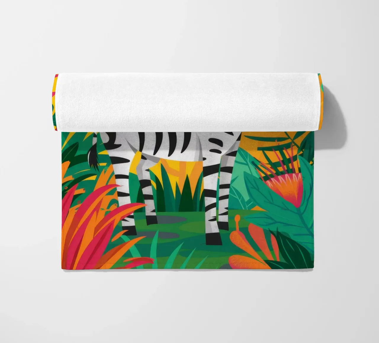 Jungle Zebra Majesty telo mare da Line Fable