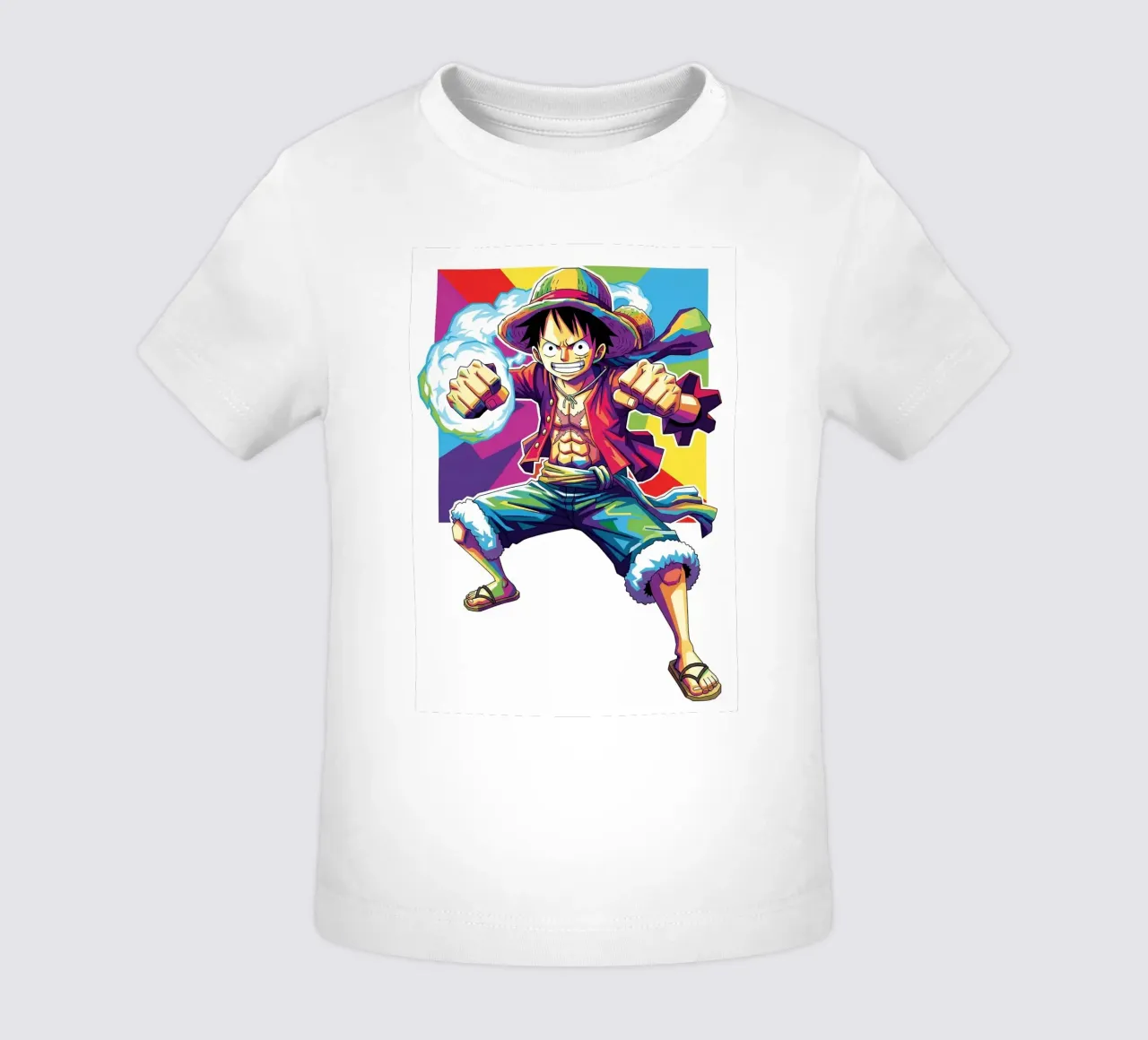 One Piece- Monkey D. Luffy art (1) maglietta neonato da Hantamrata