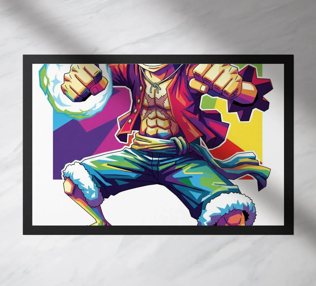 One Piece- Monkey D. Luffy art (1) zerbino da Hantamrata