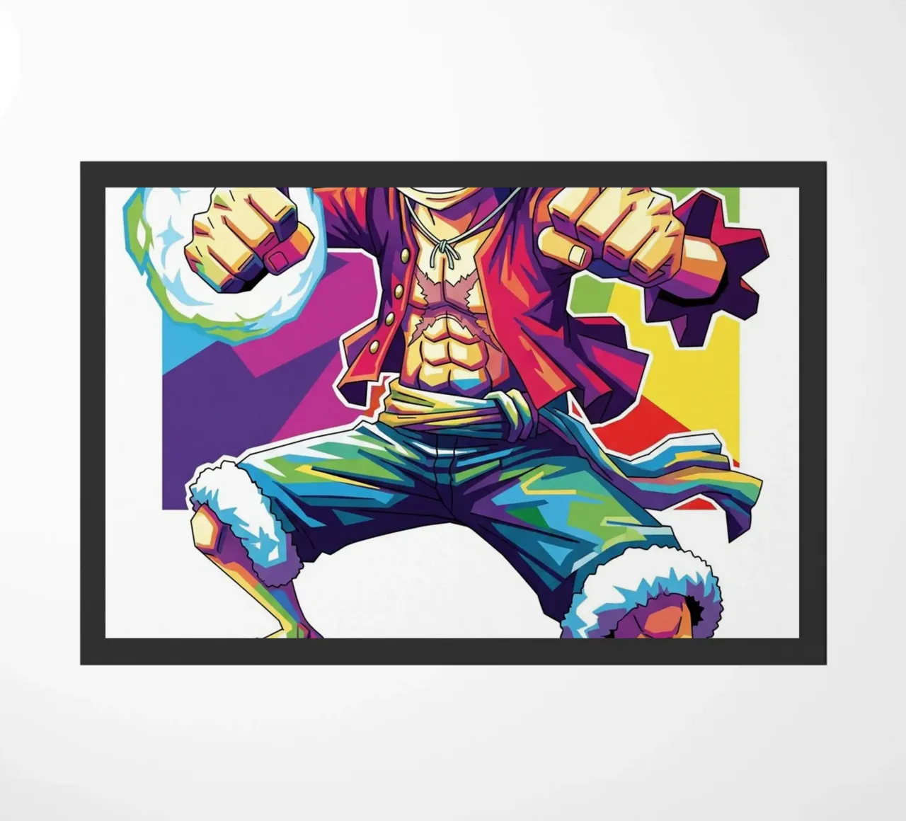 One Piece- Monkey D. Luffy art (1) zerbino da Hantamrata
