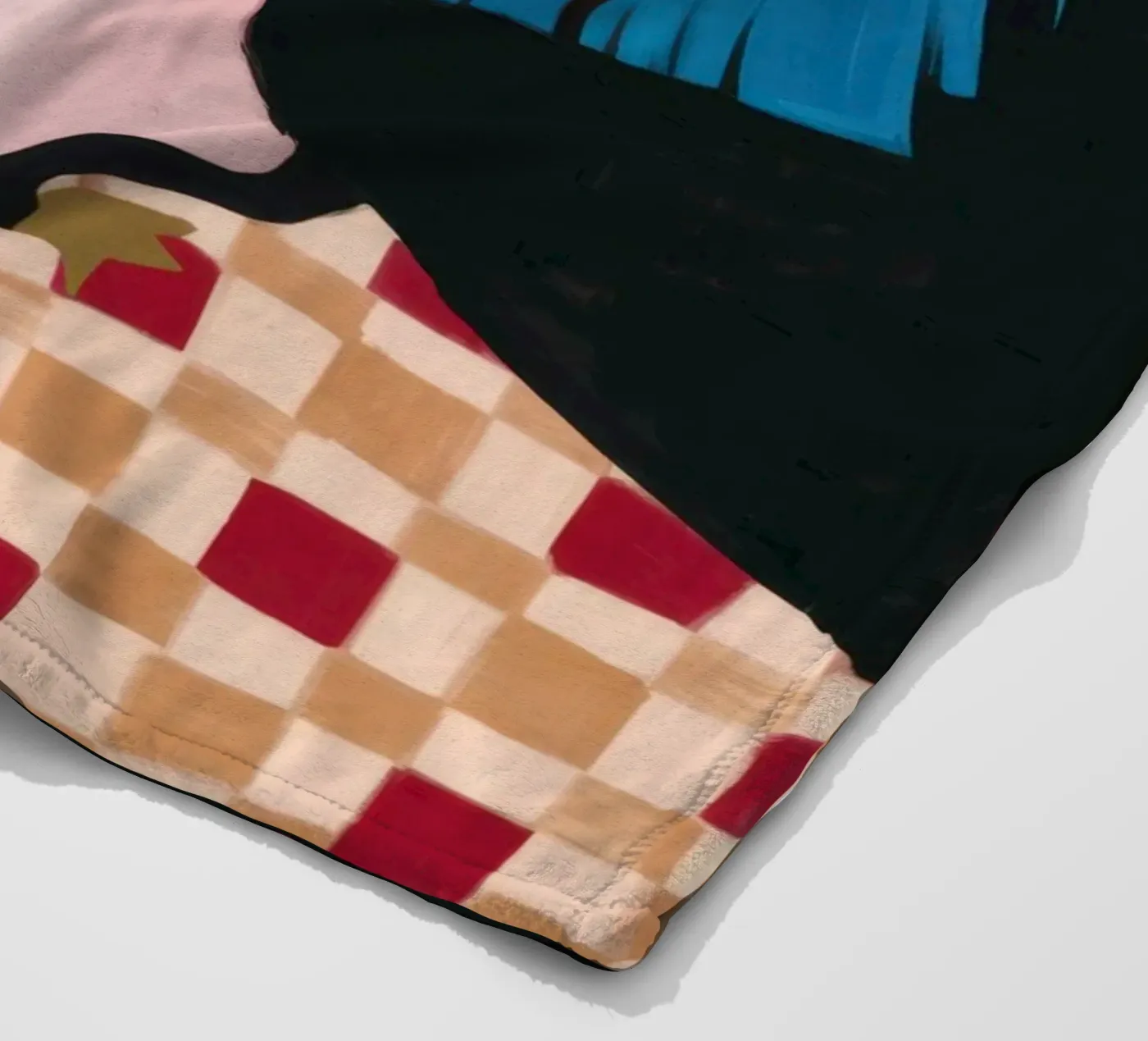 Weemoedige blik fleecedeken van Gaia Viesta