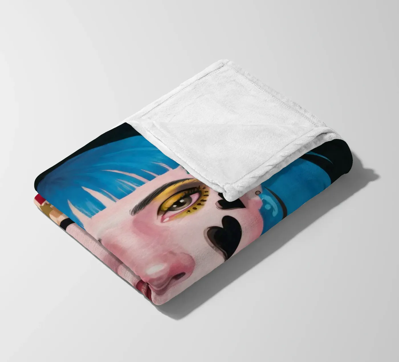 Weemoedige blik fleecedeken van Gaia Viesta