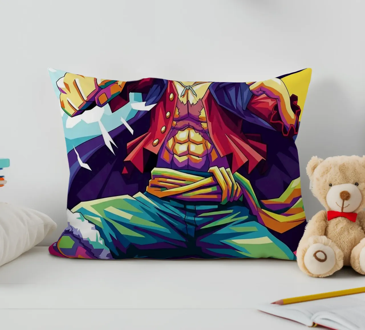 One Piece - Monkey D Luffy art (2) cuscino da Hantamrata