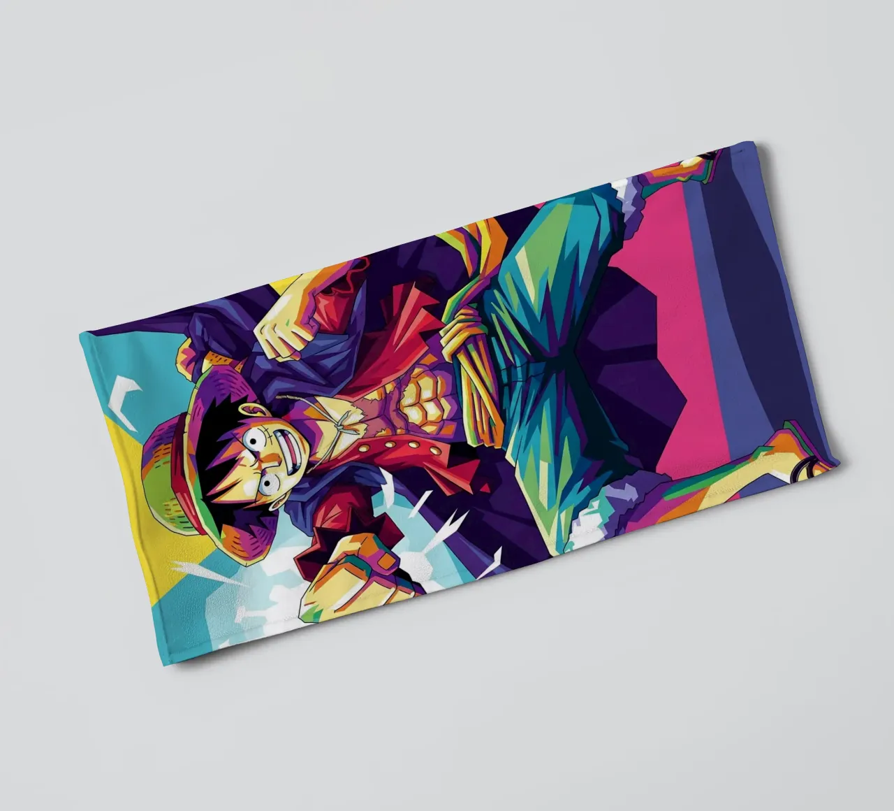 One Piece - Monkey D Luffy art (2) asciugamano da bagno da Hantamrata