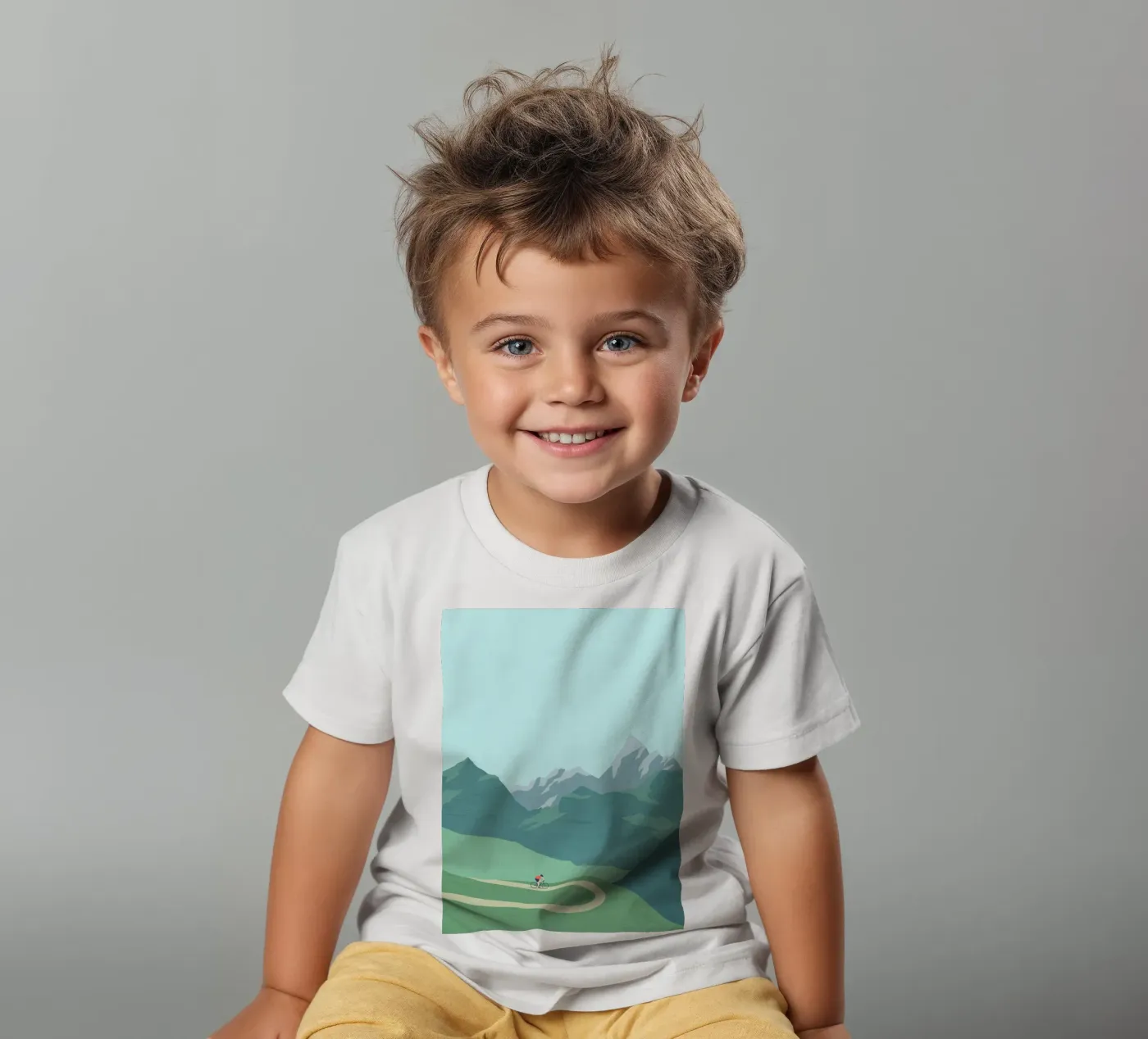 Fietsen kinder t-shirt van Katinka Reinke