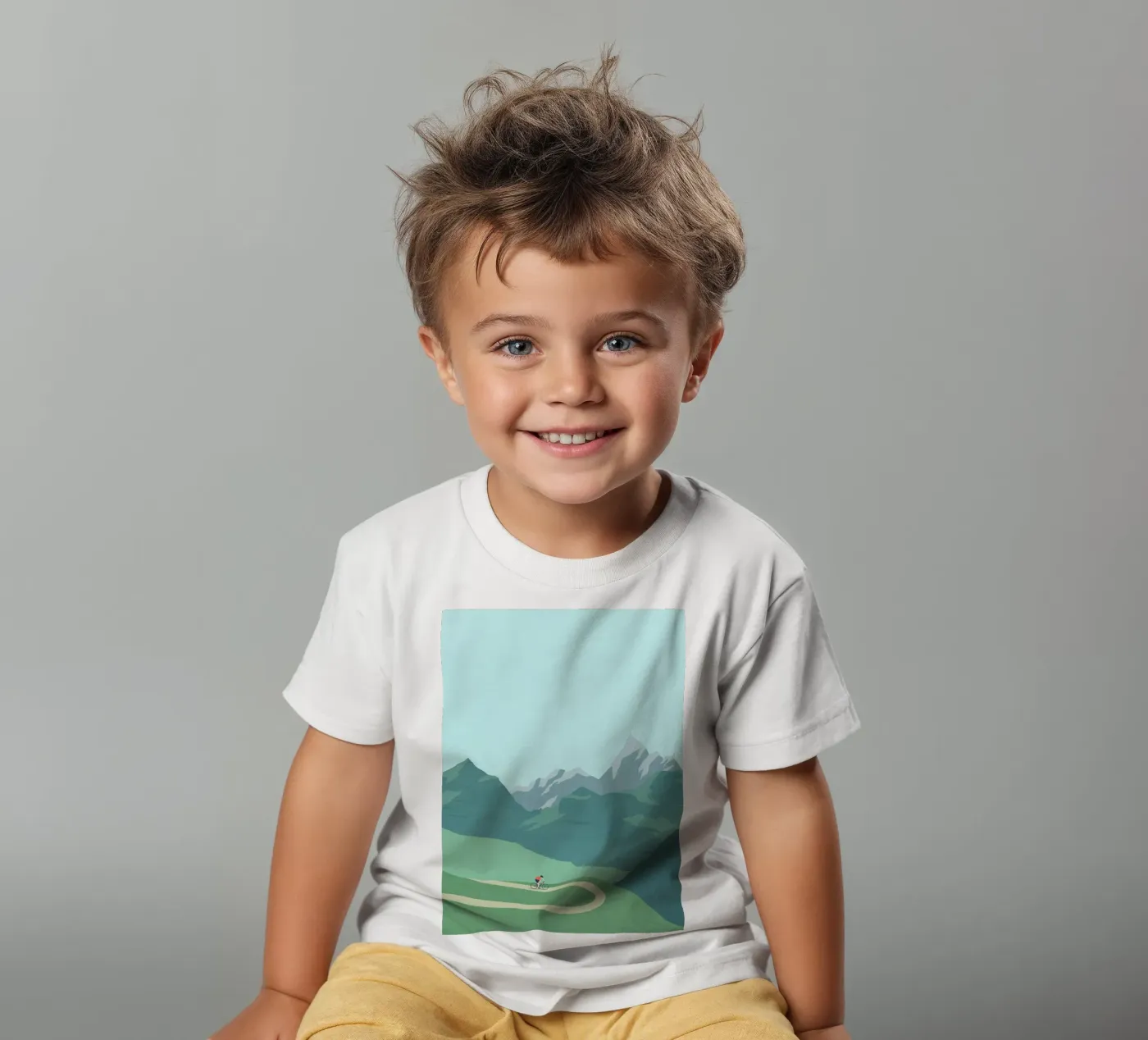 Fietsen kinder t-shirt van Katinka Reinke