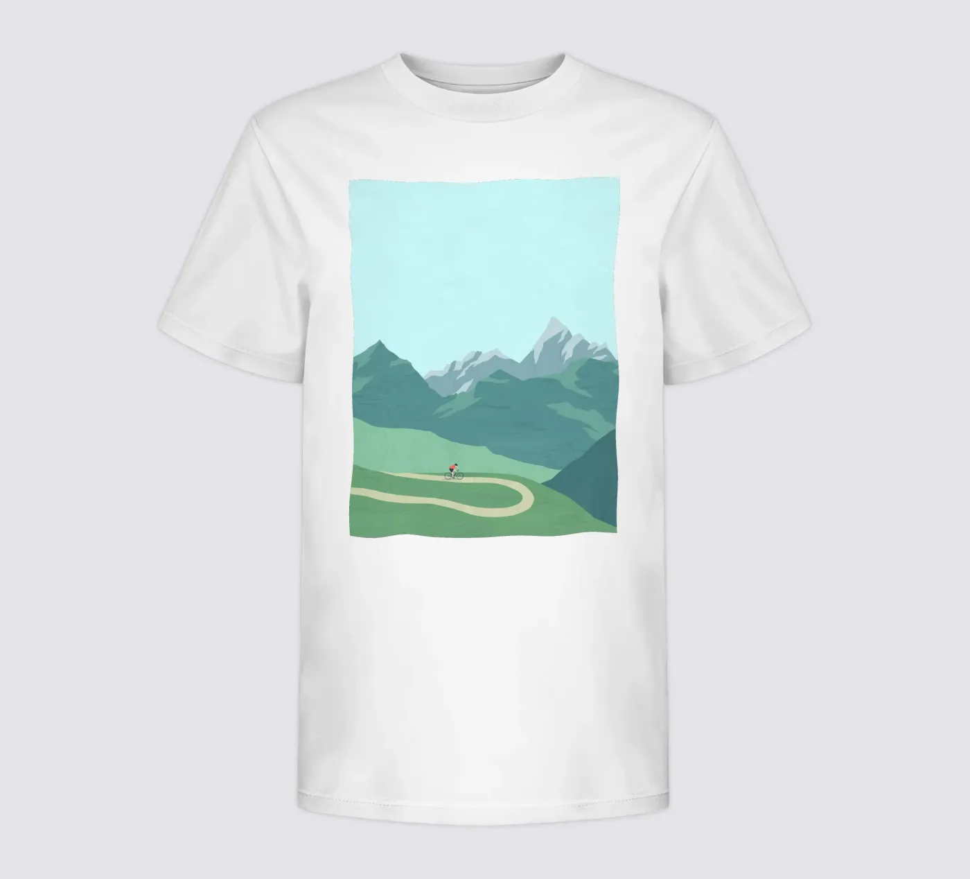 Fietsen kinder t-shirt van Katinka Reinke