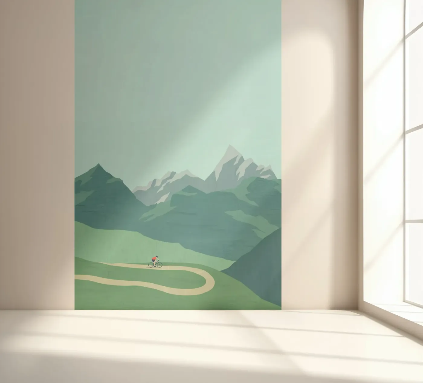 Fietsen fotobehang van Katinka Reinke