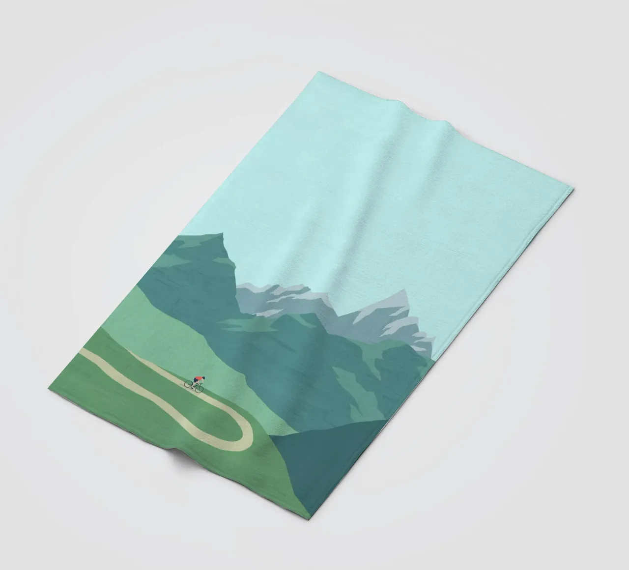 Fietsen fleecedeken van Katinka Reinke