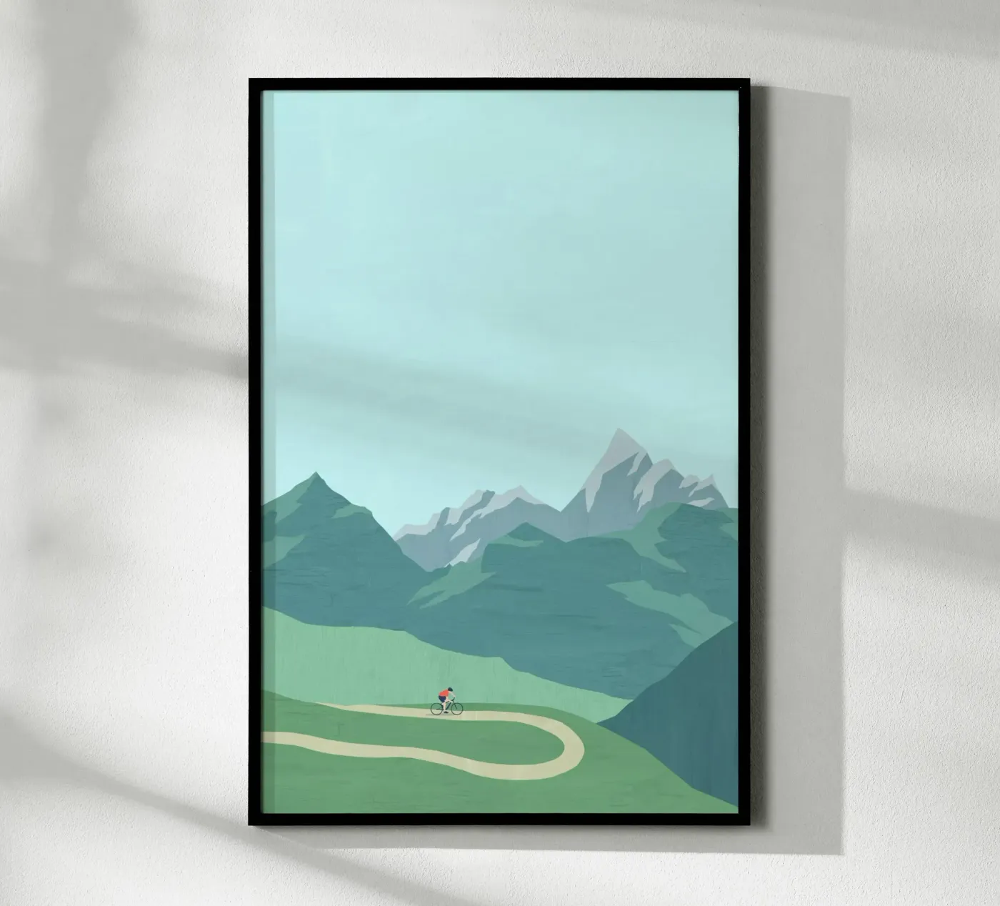 Fietsen poster van Katinka Reinke