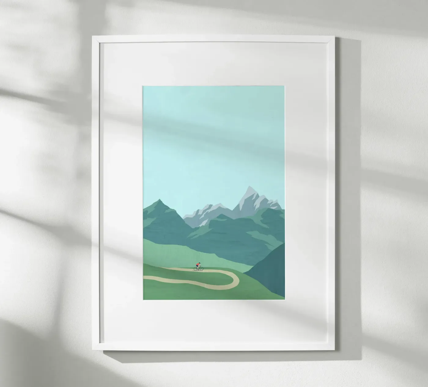 Fietsen poster van Katinka Reinke