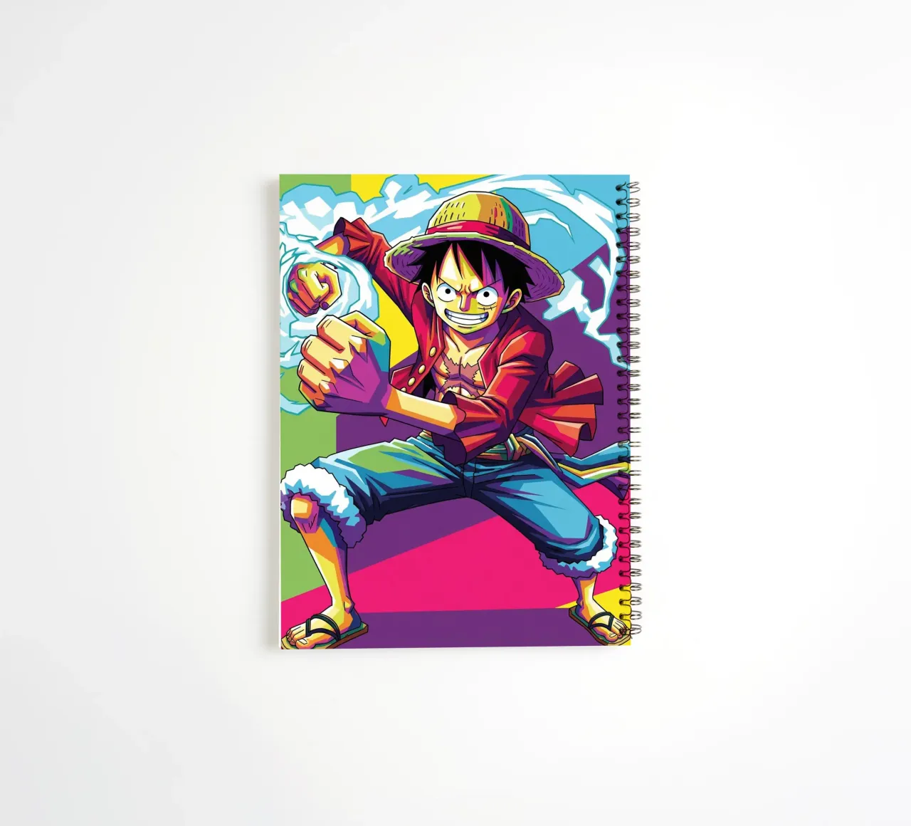 One piece - Monkey D Luffy art (3) diario ad anelli da Hantamrata