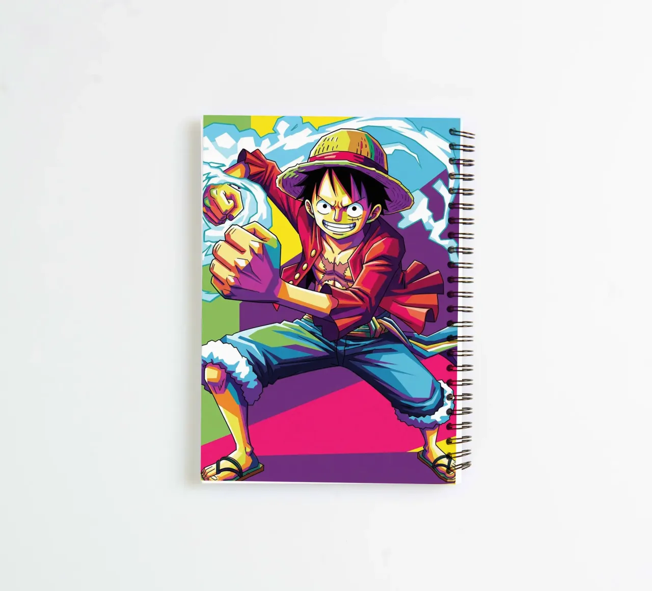 One piece - Monkey D Luffy art (3) diario ad anelli da Hantamrata