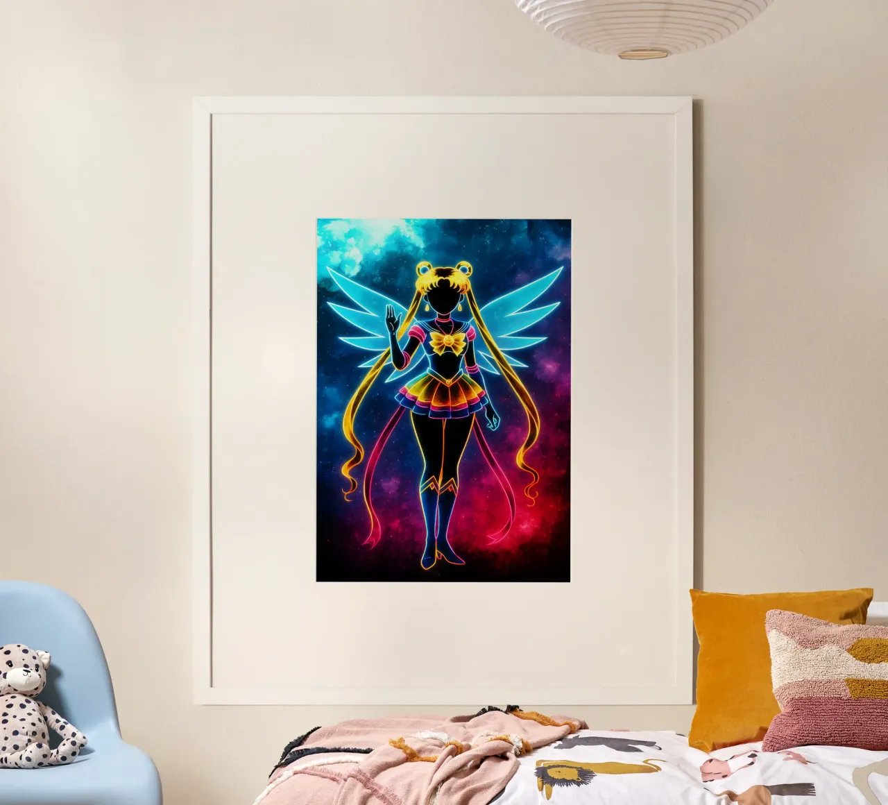 Soul Of Sailor Moon Eternal poster con telaio in alluminio da DGSoulheroes