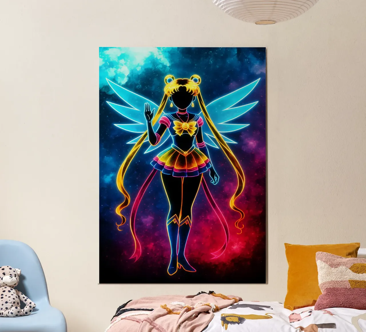 Soul Of Sailor Moon Eternal poster con telaio in alluminio da DGSoulheroes