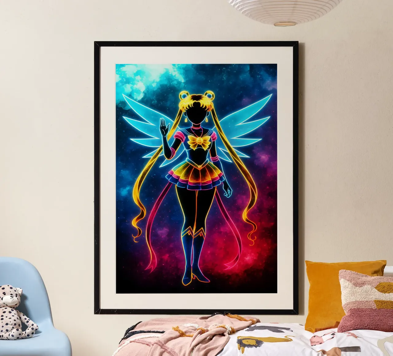 Soul Of Sailor Moon Eternal poster con telaio in alluminio da DGSoulheroes