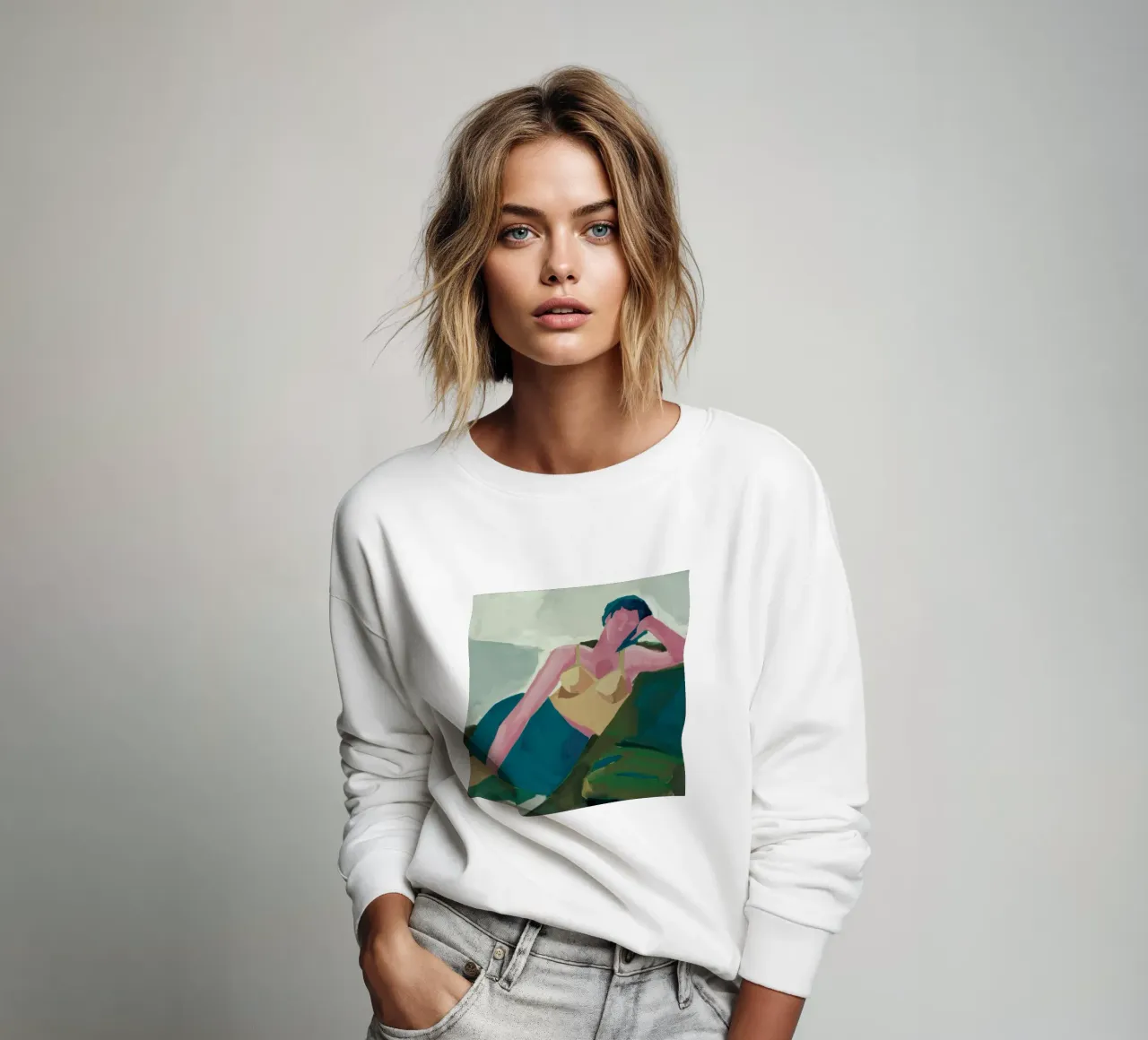 Nudo classico felpa da Thistle Bloom