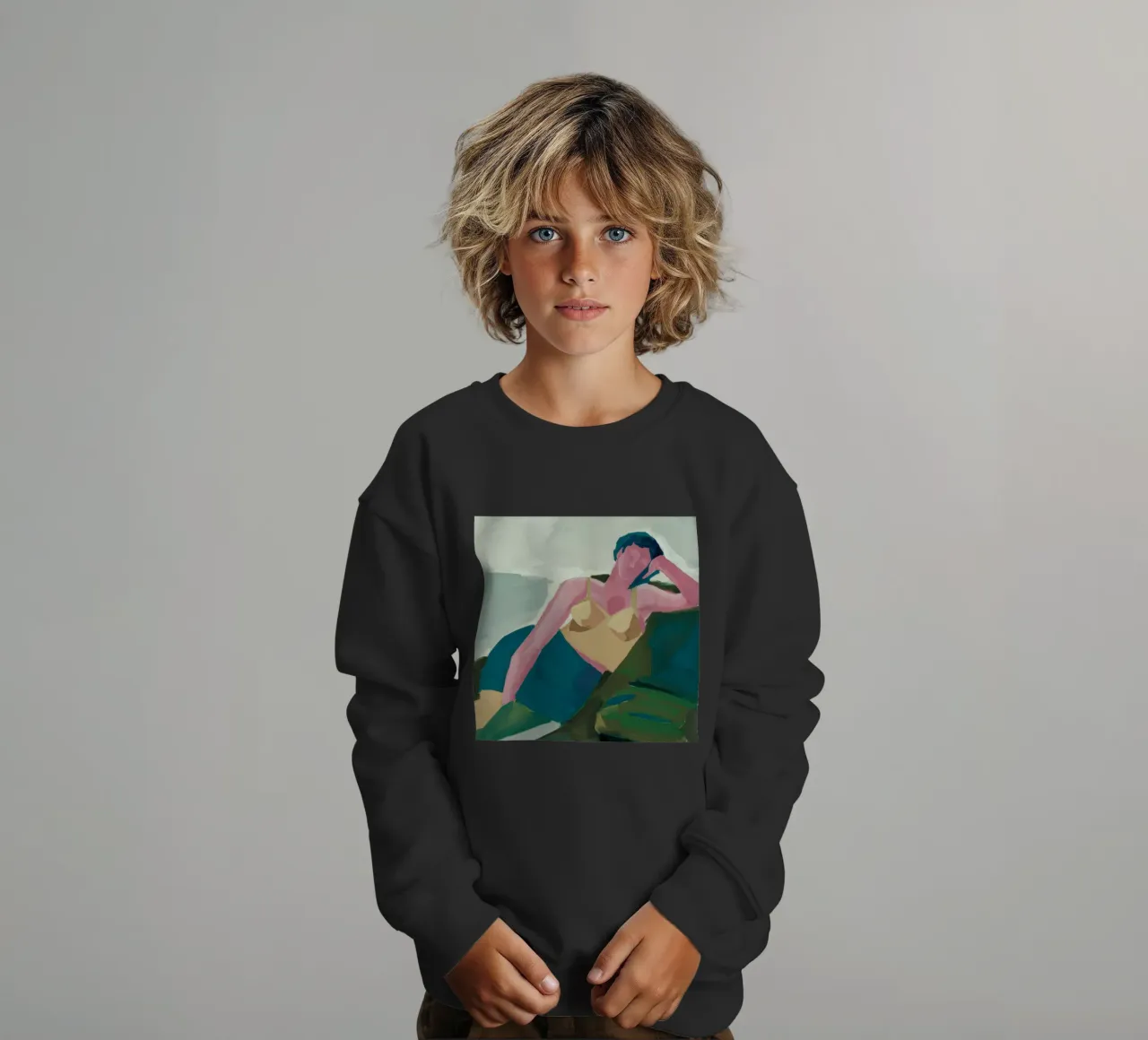 Nudo classico felpa bambino da Thistle Bloom