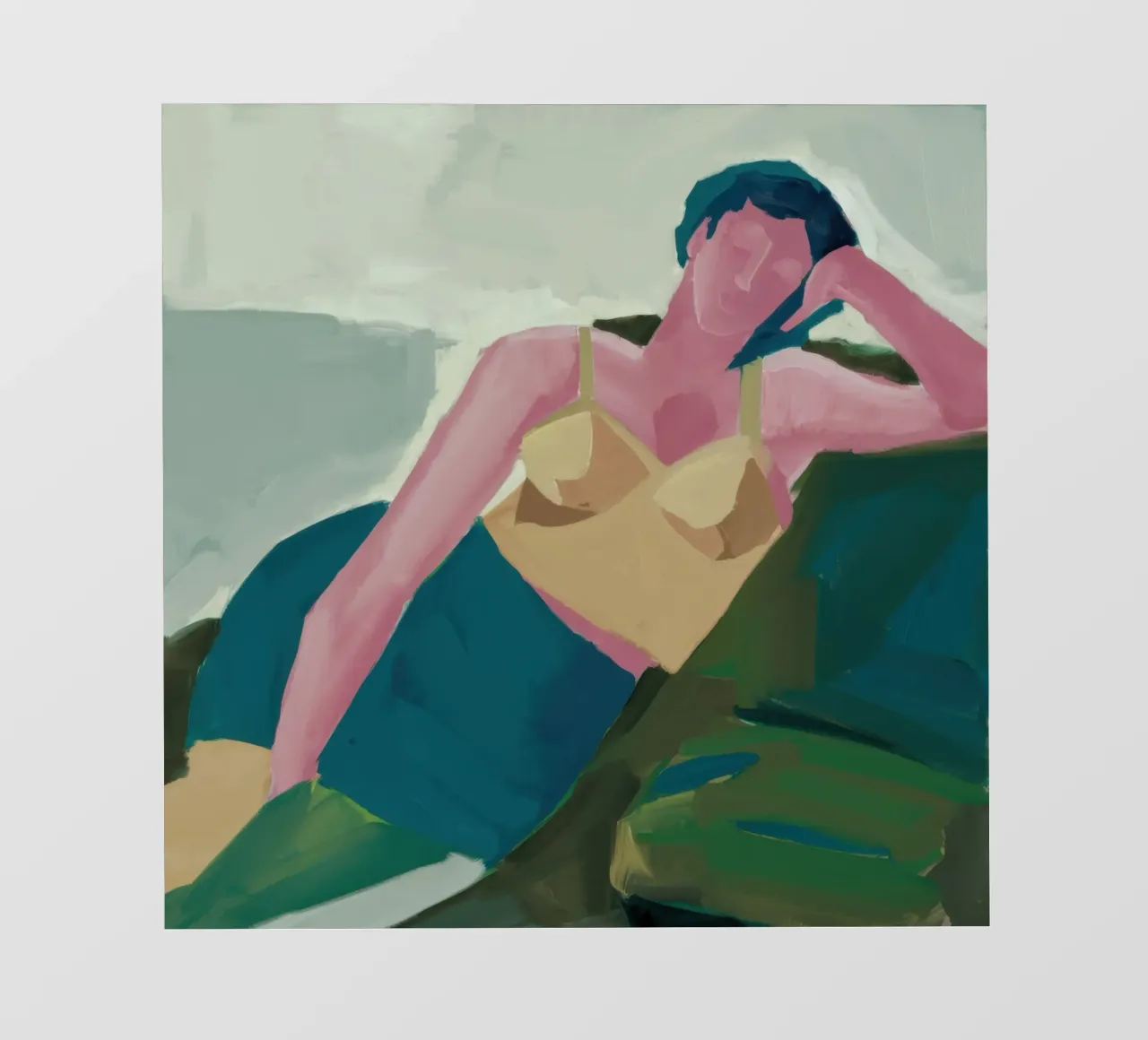 Nudo classico telo in pvc da Thistle Bloom