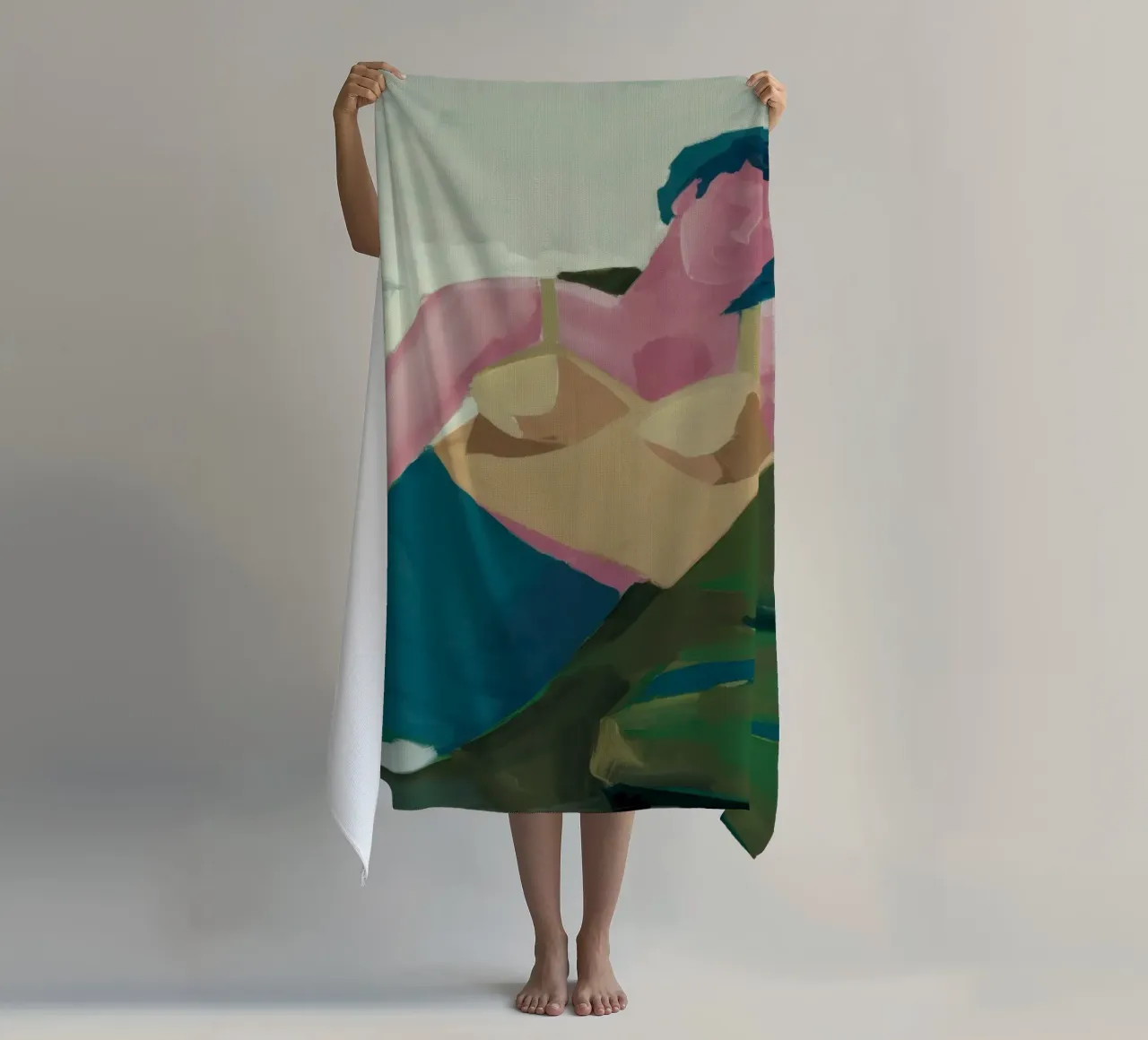 Nudo classico telo mare da Thistle Bloom