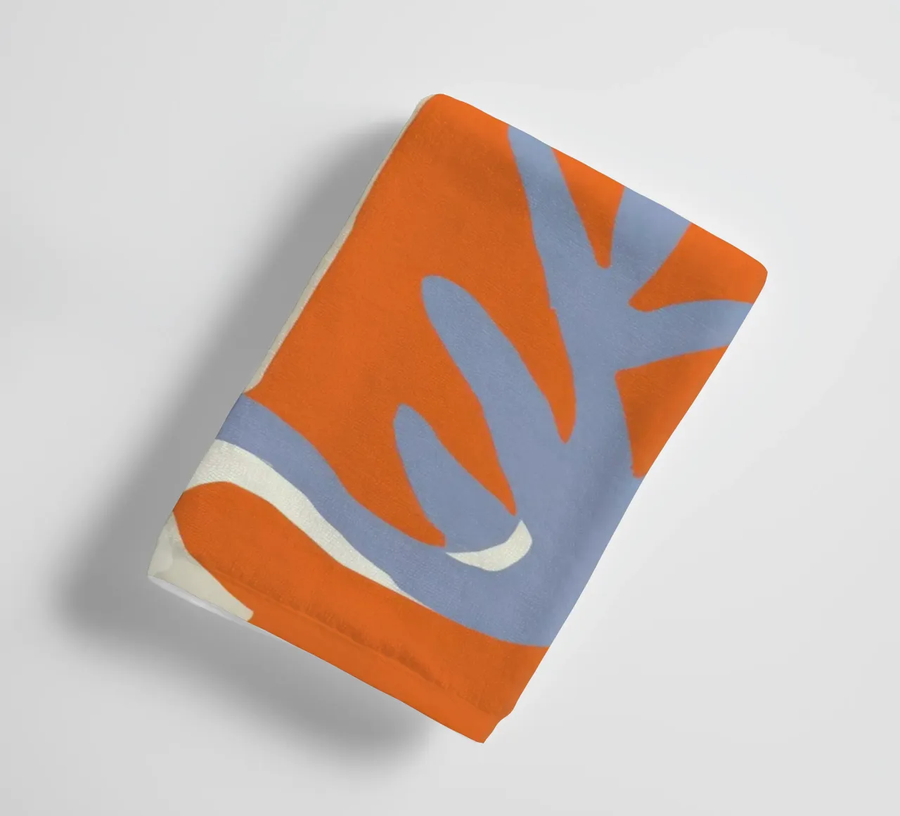 Abstract Botanical Harmony towel by Gaia Viesta
