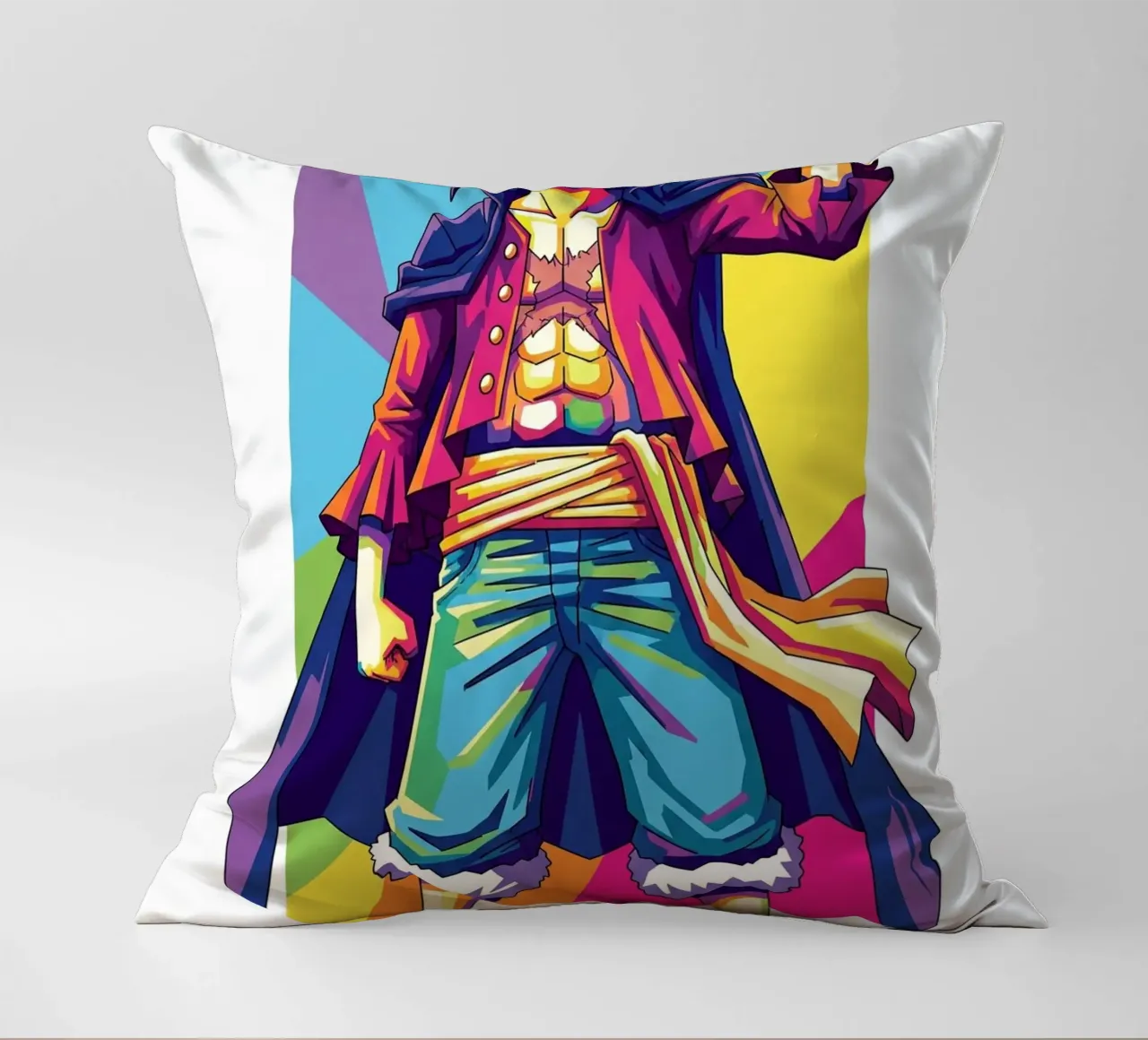 One Piece - Monkey D Luffy art (4) cuscino da Hantamrata