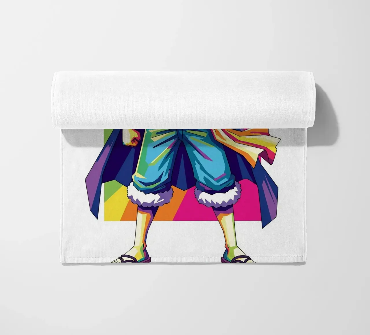 One Piece - Monkey D Luffy art (4) telo mare da Hantamrata